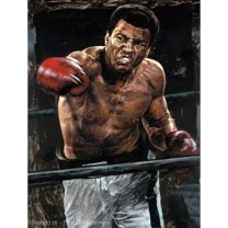 Pictura pe numere Sport, Muhammad Ali, 40x50 cm PDP1105