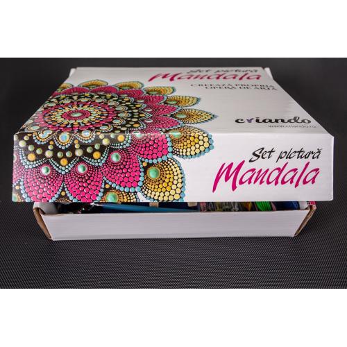 Set pictura Mandala format din 45 de piese - MODEL EXCLUSIV